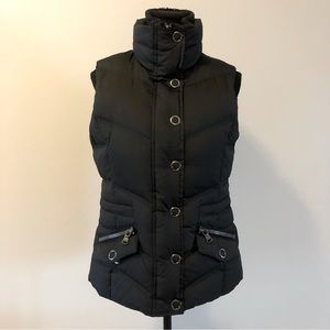 Women’s Esprit Black Down Feather blend Puffer Vest size S